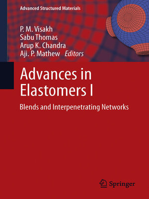 cover image of Advances in Elastomers I